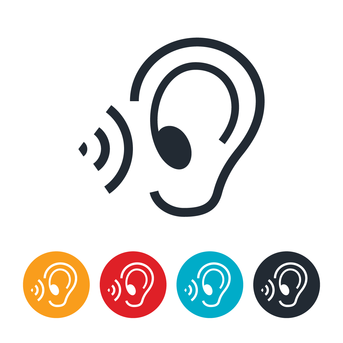 Listening Ear Icon