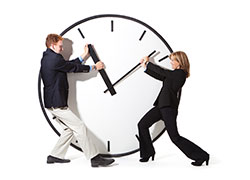 Executives fighting for time