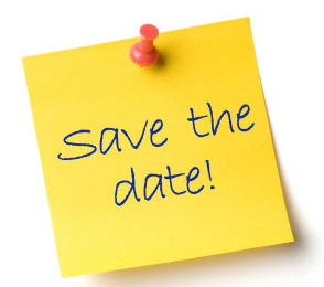 Save the date post-it